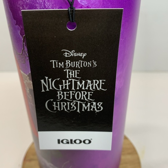 Disney Night Before Christmas Tumbler Jack Skellington & Sally Igloo Can New - Picture 5 of 12